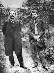 Г.И. Челпанов и Н.А. Бердяев. 1910 г. В 1922 г. Н.А. Бердяев был выслан из России