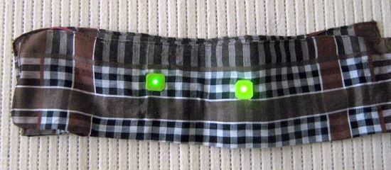 Конструктивное оформление разработки реализовано в виде обычного носового платка Конструктивное оформление разработки реализовано в виде обычного носового платка