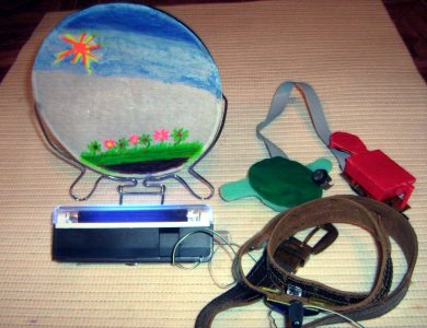 Конструктивное оформление разработки реализовано в виде портативного источника ультрафиолетового излучения