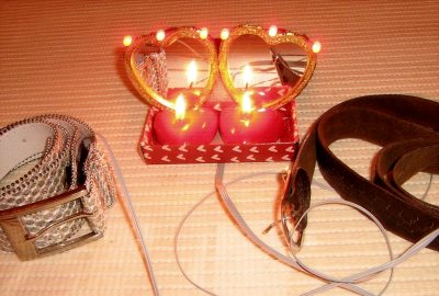 Разработка реализована в виде двух стыкующихся зеркал в форме сердец